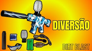 Arma de Paintball Dirt Blast Perfeita Para Garantir Segurança e Diversão ao mesmo Tempopaintball [upl. by Prissie571]