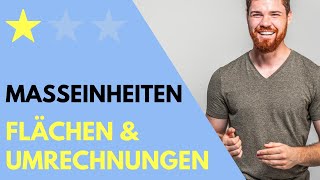 Flächeneinheiten umrechnen mm2 cm2 dm2 m2 km2  Maßeinheiten  Umrechnungsfaktoren [upl. by Puritan563]