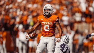 JaTavion Sanders  Texas Longhorns Tight End  2023 Junior Highlights [upl. by Ardnaik]