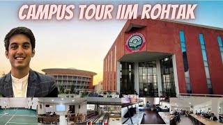 IIM Rohtak Campus tour 2023 [upl. by Assirralc413]