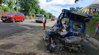 ANG LUGAR KUNG SA DIIN NATABO ANG PAGKABUNGGO SANG PICKUP SA TRISIKOL SA BRGY UYONGAN MIAGAO [upl. by Phillip]