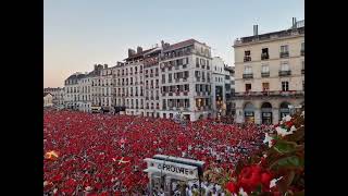 quotLa Peña Baionaquot  Ouverture des Fêtes de Bayonne 2023 [upl. by Kemble35]