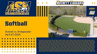 Averett softball vs Bridgewater DH [upl. by Inaluiak500]