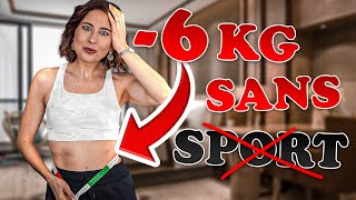 MAIGRIR  6KG SANS SPORT ⁉️ Je texplique comment on fait 🙀 [upl. by Adnawed838]