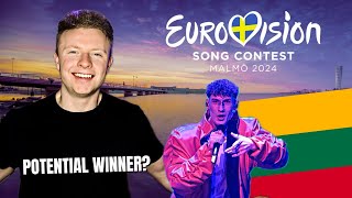 FIRST REACTION TO LITHUANIA EUROVISION 2024 Silvester Belt  Luktelk [upl. by Eednarb]