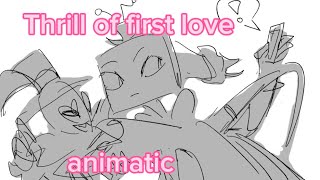 Thrill of first love Falsettos BUT it’s Voxval ANIMATIC hazbin hotel [upl. by Aleris171]