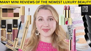 LUXURY BEAUTY New Releases  Tested and Reviewed  Sisley Lisa Eldrige Givenchy Sarah Creal etc [upl. by Weathers]