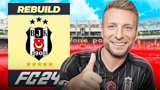 YENİ SANTRAFOR CIRO IMMOBILE NE YAPAR  BEŞİKTAŞ REBUILD  FC 24 KARİYER MODU [upl. by Ablasor]