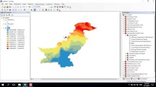 ArcGIS Geostatistical Analysis Spatial Interpolation IDW [upl. by Wu]