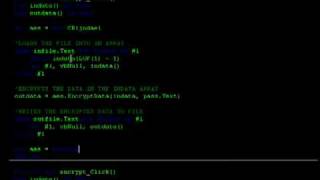 AES Rijndael Encryption in Visual Basic 6 Part 2 [upl. by Nitsugua]