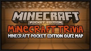 095 Minecraft Trivia  Minecraft Pocket Edition Quiz Map [upl. by Nnednarb]