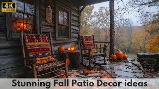 Amazing Fall Patio Decor Ideas to Make Your Patio Pop This Autumn [upl. by Carhart]