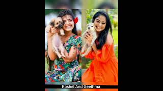 Nethmi Roshel vs Geethma BandaraPremen Song VideoDewani Inima And SangeetheNethmiRoshelGeethma [upl. by Ymmaj]