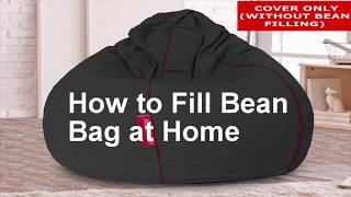 How to Fill any Bean Bag in Seconds [upl. by Ferrand732]