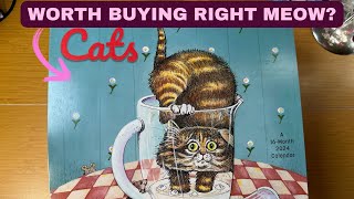 2024 Gary Patterson’s Cats Monthly Wall Calendar 16 Months 12quot x 12quot DDD5502824 Review [upl. by Pastelki]