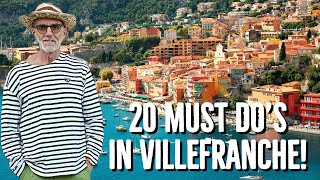 20 Things You MUST DO In VILLEFRANCHE Insider Guide 🇫🇷 [upl. by Araeic]