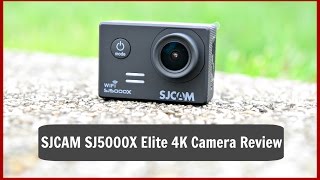 SJCAM SJ5000X Elite 4K Camera ReviewThe GoPro Killer [upl. by Airual]