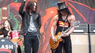 Slash  Anastasia Live  Gods Of Metal Milan 23062012 [upl. by Knarf]