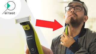 Philips Oneblade  La mejor afeitadora de barba  El Test [upl. by Elinet]