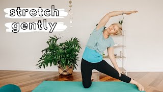 Pregnancy yoga for round ligament pain [upl. by Aihsetal]