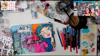 Art amp Chat with Nicci B using AALL amp CREATE Stamps ASMR [upl. by Sekyere]