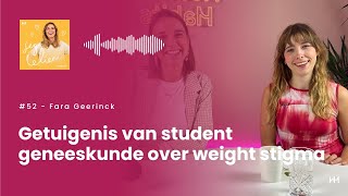 52 Getuigenis van student geneeskunde over weight stigma [upl. by Atteroc]