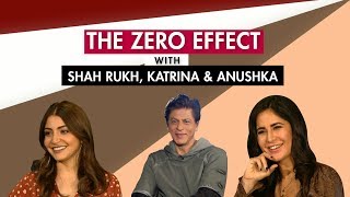 Shah Rukh Khan  Katrina Kaif  Anushka Sharma  Zero  Exclusive  Full Interview [upl. by Akeemahs]