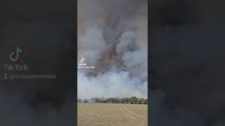 🔥 Un important incendie sest déclaré sur la commune de Sotta en CorseduSud [upl. by Airtened626]