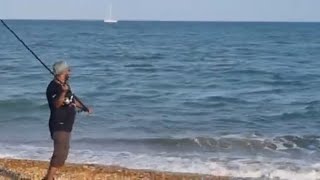 Fishing  Folkestone Beach  LondoniBhai [upl. by Yoo456]