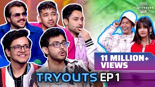 PLAYGROUND 2 TRYOUTS EP 1 ft CarryMinati triggeredinsaan  ALL Episodes LIVE on Amazon miniTV [upl. by Malkah]