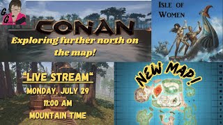 Conan Exiles New Map Gameplay quot Isle of Womenquot [upl. by Witty]