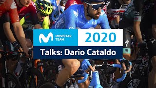 Movistar Team Talks Dario Cataldo in 🇬🇧🇺🇸 [upl. by Shlomo]