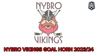 Nybro Vikings Goal Horn 202324 [upl. by Annairba]