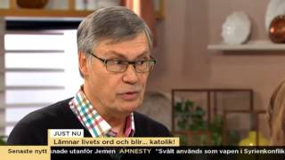 Ulf Ekman quotDärför lämnar jag Livets ordquot  Nyhetsmorgon TV4 [upl. by Salangia]