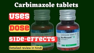 NeoMercazole tablet neo mercazole carbimazole 10 mg tablet [upl. by Jereld122]