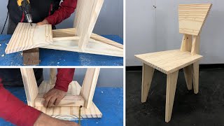 ¡Construye esta Silla Moderna en 3 Pasos Fáciles 🪑✨ [upl. by Hornstein]