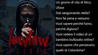 lowlow  Ulisse Lyrics [upl. by Anitsua540]