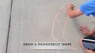 Student artists present  Simple Sidewalk chalk illusions [upl. by Mauro]