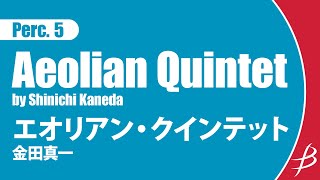 Perc5 エオリアン・クインテット金田真一 Aeolian Quintet by Shinichi Kaneda [upl. by Gillespie]