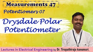 ME47 Drysdale Polar Potentiometer [upl. by Llenhoj]