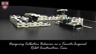 Designing Collective Behavior in a TermiteInspired Robotic Construction Team [upl. by Aleron]