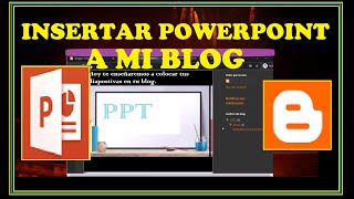 SUBIR POWERPOINT A BLOGGER [upl. by Yuji]