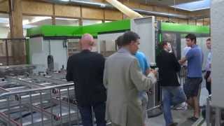 The Biesse UniLine at Wood CNC Technologies Event [upl. by Llertram405]