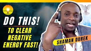 Shaman Durek Removes Negative Energy and Shows You How Plus Guided Energy Meditation [upl. by Ahsinwad]