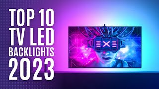 Top 10 Best TV LED Backlights of 2023  Ambient Lighting Immersion LED Lights for TV with HDMI [upl. by Yevad]