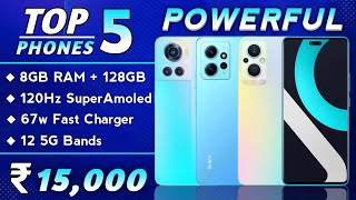 8GB RAM  Top 5 Powerful Phone Under 15000 in India 2023  Best Smartphone Under 15000 5g [upl. by Schoening]