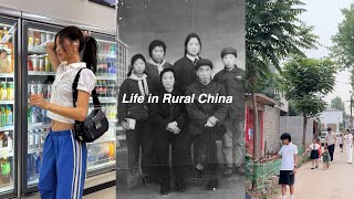 CHINA VLOG🍡 visiting my dad’s village in rural China [upl. by Benkley]