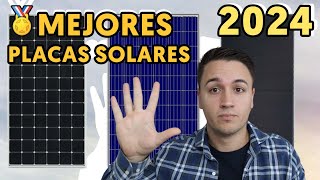 🥇 Las 5 Mejores PLACAS SOLARES del 2024 CalidadPrecio [upl. by Christoforo618]