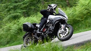 2019 MV Agusta Turismo Veloce 800 Lusso SCS Review  First Ride [upl. by Einafit695]