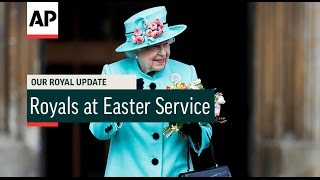 Royals at Easter Service  2017  Our Royal Update  23 [upl. by Kline625]